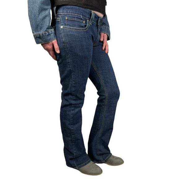 Levi's The Original Jean Tilted Flare Blue Jeans - Picture 2 of 10